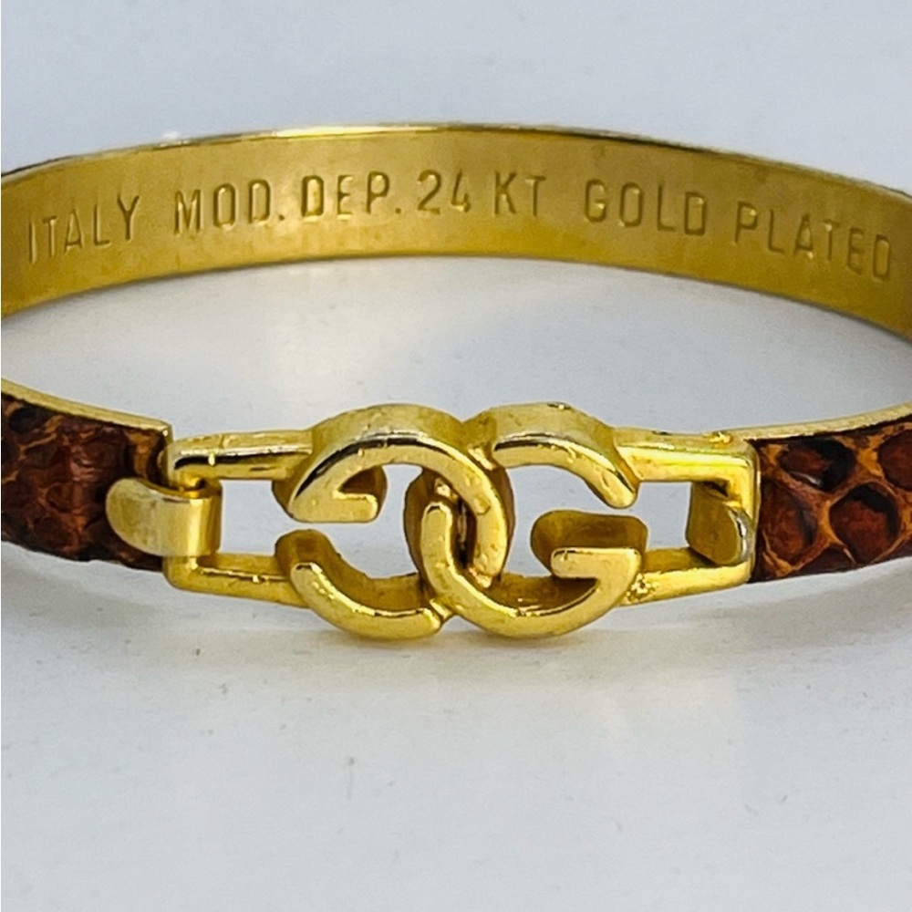 Genuine Gucci Snakeskin Bracelets - Picture 3 of 4